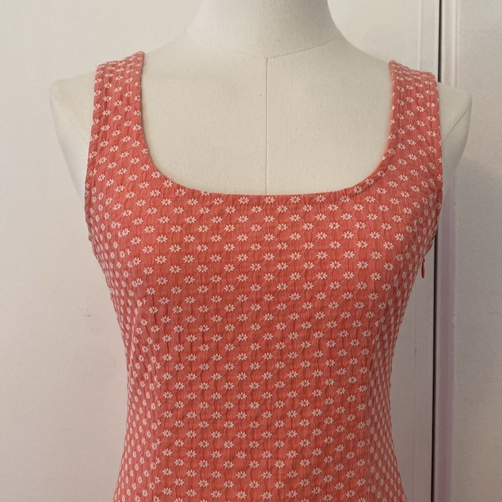 Urban Outfitters Folly Pink Floral Fitted Notched Mini Dress Size Small - Picture 3 of 12
